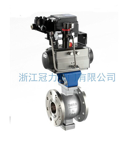 V型球閥有什么事我來調節