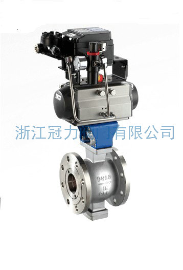 V型球閥是怎樣使活塞式執(zhí)行機(jī)構(gòu)為雙作用?