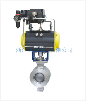 怎樣解決V型球閥卡堵的故障?